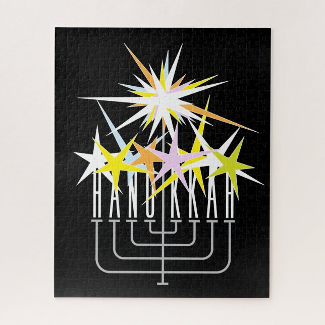 Puzzle Luces de Hanukkah (Vertical)