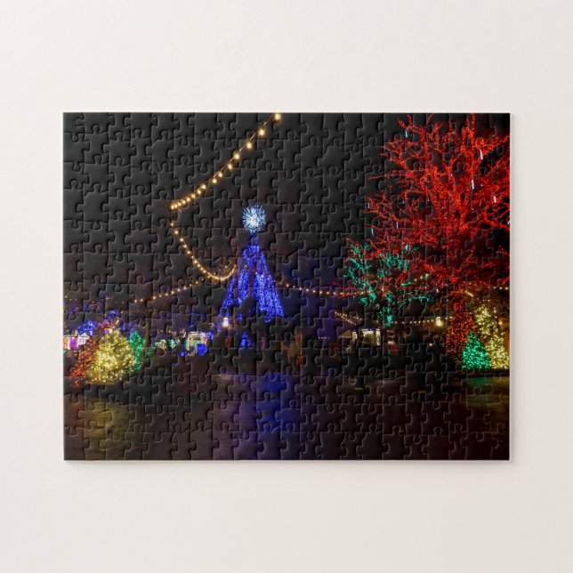Puzzle Luces de navidad a montones (Horizontal)