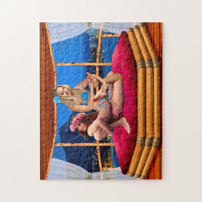 PUZZLE LUCHA FANTASÍA HAWAIANA (Vertical)