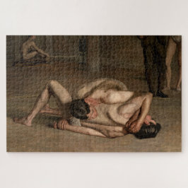 Puzzle Luchadores (de Thomas Eakins)