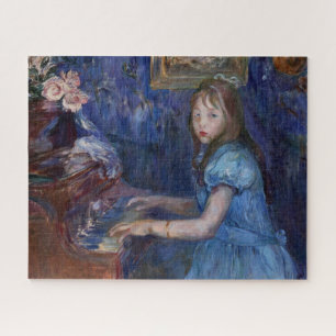 Puzzle Lucie Leon tocando el piano (de Berthe Morisot)