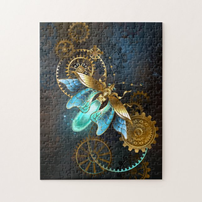 Puzzle Luciérnaga de Steampunk (Vertical)