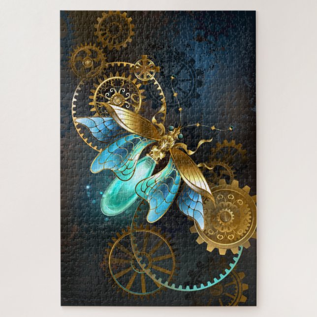 Puzzle Luciérnaga de Steampunk (Vertical)