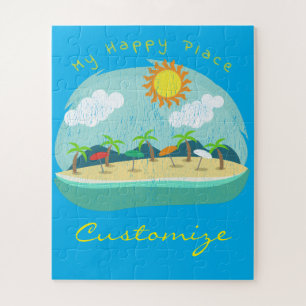 Puzzle Lugar feliz Thunder_Cove de la playa