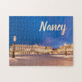 Puzzle Lugar Stanislas Nancy Francia regalo de noche