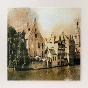 Puzzle Lugares de interés Serie gráfica imprimible