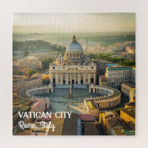Puzzle Lugares tranquilos en la Ciudad del Vaticano, Ital