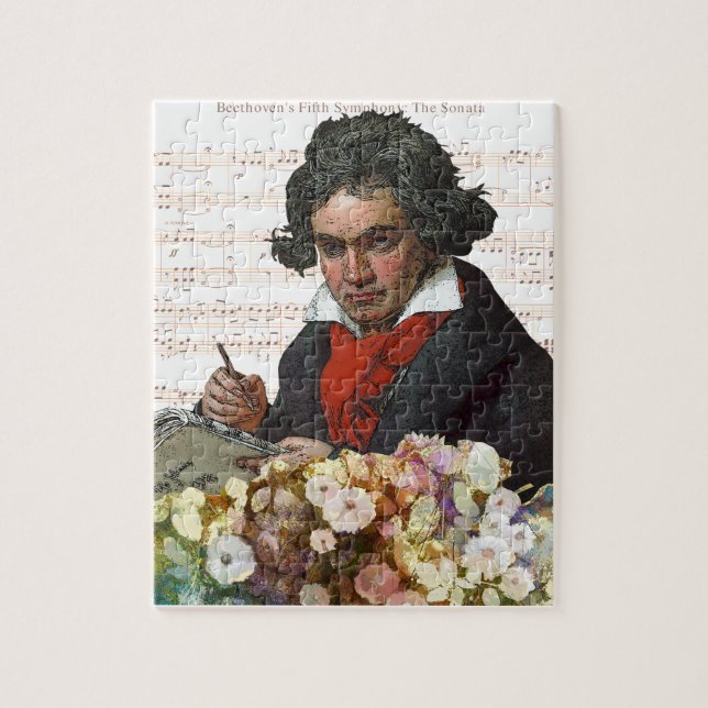 Puzzle Luis von Beethoven Mashed (Vertical)