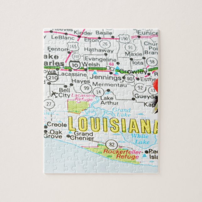 Puzzle Luisiana (Vertical)