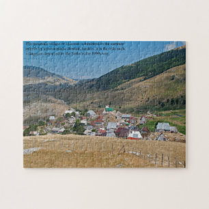 Puzzle Lukomir Bosnia Mountain Village