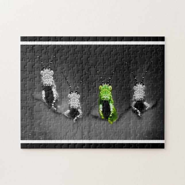 Puzzle Lumpy Green Bug (Horizontal)