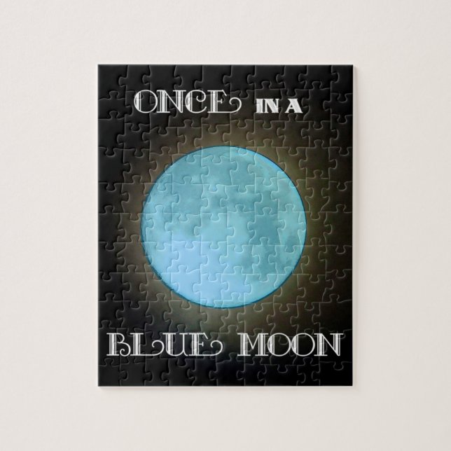 Puzzle "Luna azul " (Vertical)