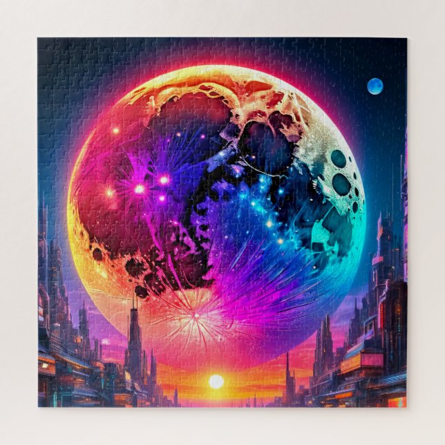 Puzzle Luna Cibernética (Vertical)