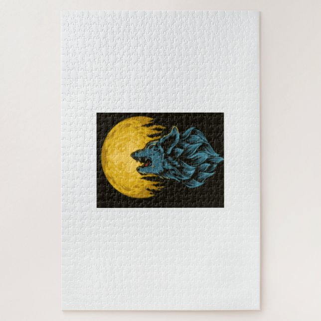 Puzzle Luna de Lobo (Vertical)