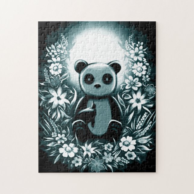 Puzzle Luna de Panda (Vertical)