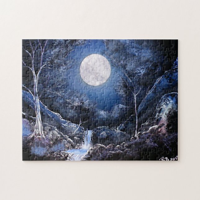 Puzzle Luna del bosque (Horizontal)
