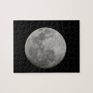Puzzle Luna llena en blanco y negro. Créditos: Arthur