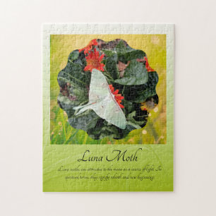 Puzzle Luna Moth cautivador