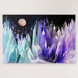 Puzzle "Luna sobre Islandia"