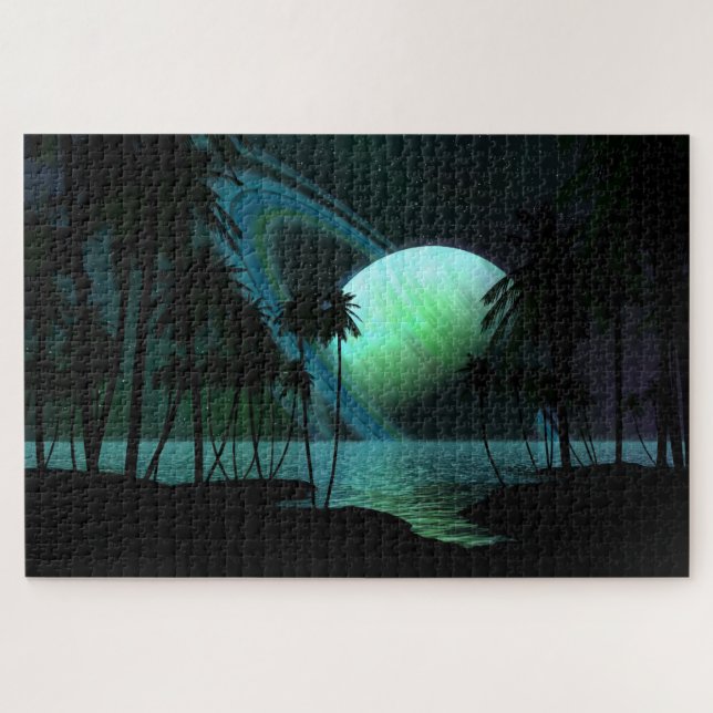 Puzzle Luna tropical de Thetis (Horizontal)