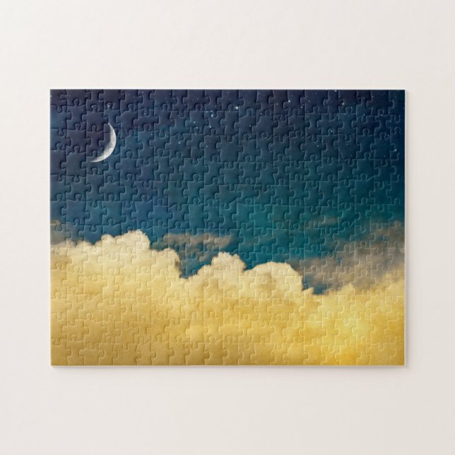 Puzzle Luna y Cloudscape (Horizontal)
