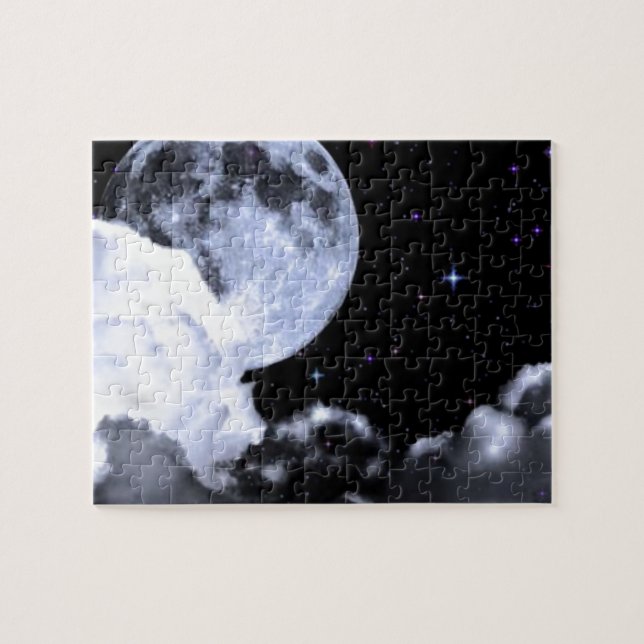 Puzzle Luna y Estrellas (Horizontal)