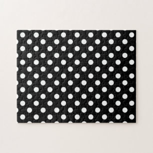 Puzzle Lunares blancos y negros