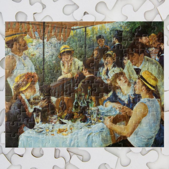 Puzzle Luncheon del Fiesta de Boating por Pierre Renoir (Subido por el creador)