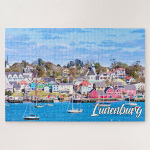 Puzzle Lunenburg, Nueva Escocia, Canadá