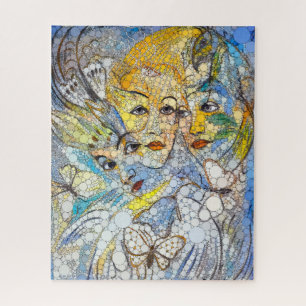 Puzzle Lunes, puntos infinitos por Francis Picabia