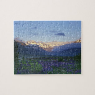 Puzzle Lupine y la principal división, paso de Arturo, su