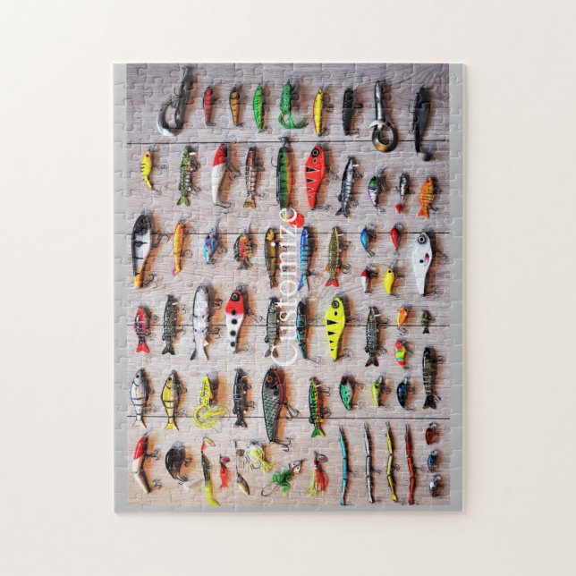 Puzzle Lures Thunder_Cove de pesca clásica (Vertical)