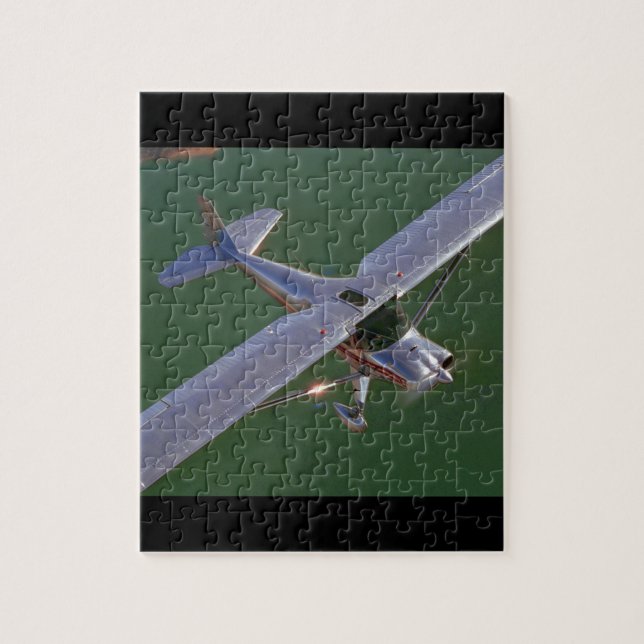Puzzle Luscombe, modelo 8, aviación 1948_Classic (Vertical)