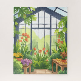 Puzzle Lush Greenhouse | Floral Botanical Garden