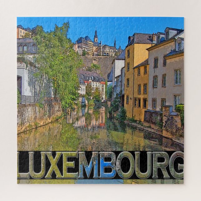 Puzzle Luxemburgo (Vertical)