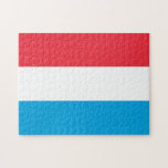 Puzzle Luxemburgo - bandera -<br><div class="desc">Aquí encontrarás el recuerdo de tus vacaciones. Esta categoría contiene souvenirs de muchos lugares en: LU0001 - bandera de Europa - Luxemburgo. ¡Sorprende a amigos y parientes con los recuerdos únicos de tu gran viaje! ¡Pruébelos!</div>