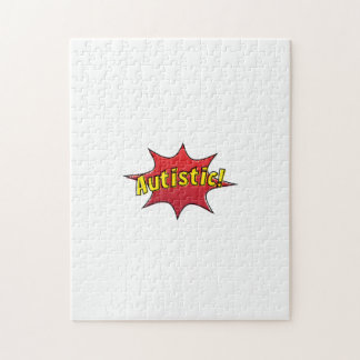 Puzzle Luz autista de súper escritura