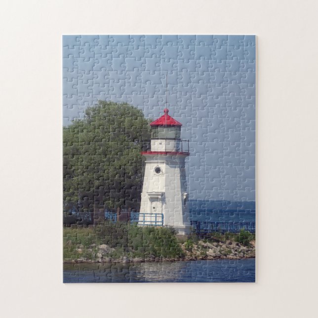 Puzzle Luz de la cuna de Cheboygan (Vertical)
