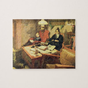 Puzzle Luz de la tarde, pub. en "Lasst Licht Hinin"