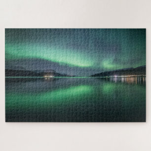Puzzle Luz del Norte Noruega