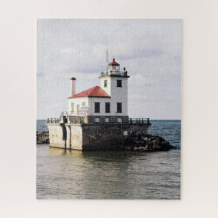 Puzzle Luz del oeste de Oswego Pierhead