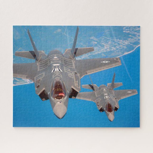 Puzzle LUZ F-35A II (16x20 PULGADAS) (Horizontal)