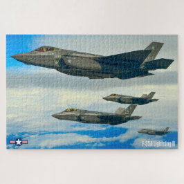 Puzzle LUZ F-35A II (20x30 PULGADAS)