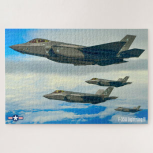Puzzle LUZ F-35A II (20x30 PULGADAS)