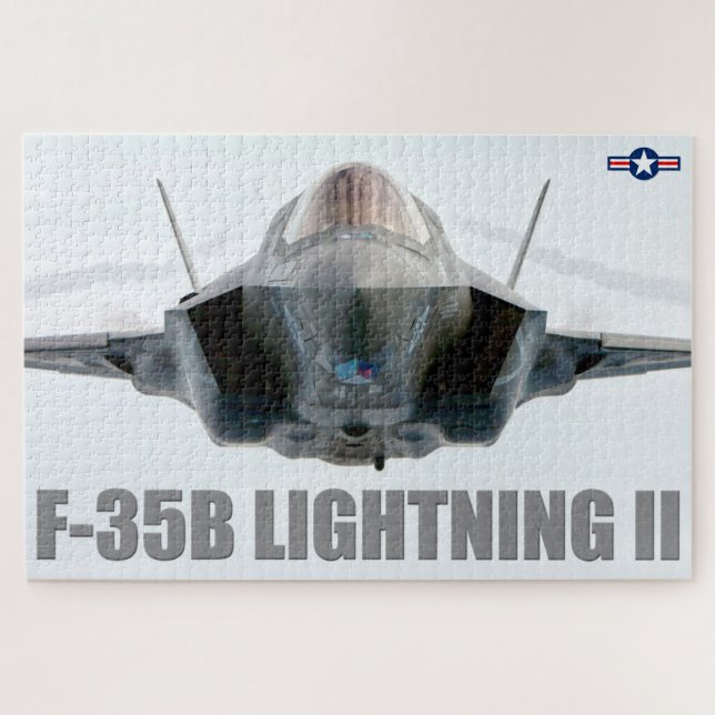 Puzzle LUZ F-35B II (20x30 PULGADAS) (Horizontal)