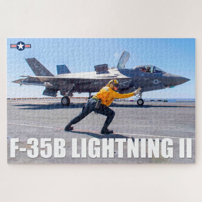 Puzzle LUZ F-35B II (20x30 PULGADAS) (Horizontal)