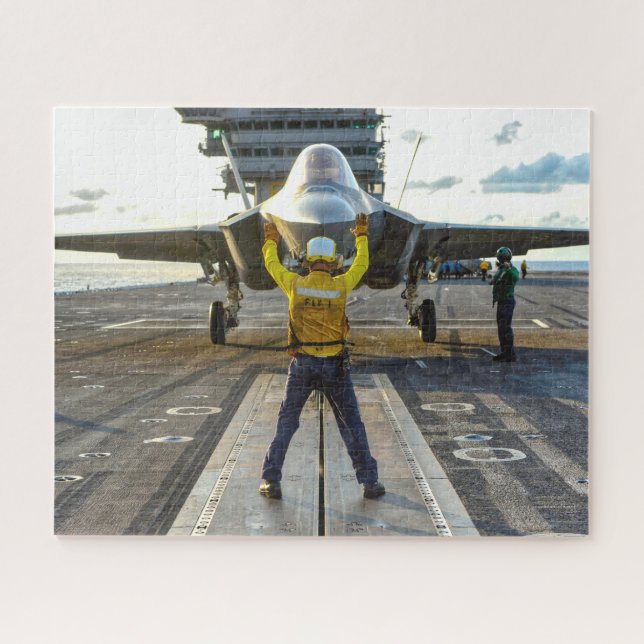 Puzzle LUZ F-35C II (16x20 PULGADAS) (Horizontal)