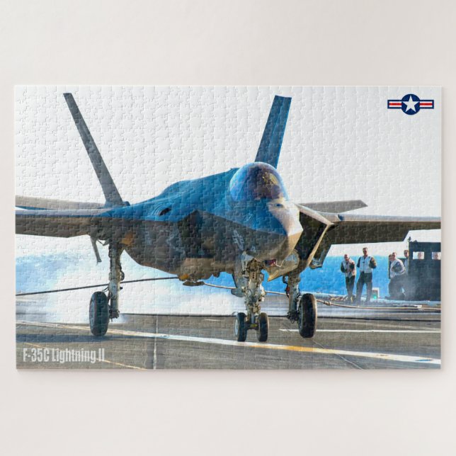 Puzzle LUZ F-35C II (20x30 PULGADAS) (Horizontal)