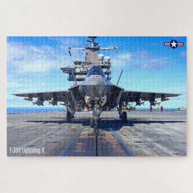 Puzzle LUZ F-35C II (20x30 PULGADAS) (Horizontal)