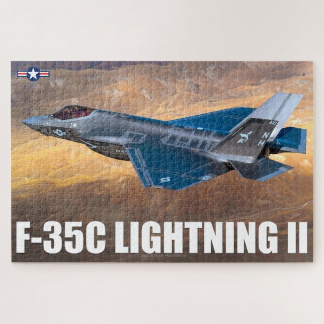 Puzzle LUZ F-35C II (20x30 PULGADAS) (Horizontal)